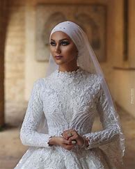 Image result for Muslim Wedding Dresses with Hijab