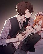 Image result for Dazai and Chuuya Cuddling