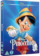 Image result for Disney Pinocchio DVD