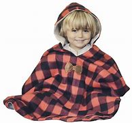 Image result for Fleece Tie Poncho