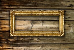 Image result for Warm Gold Wood Picture Frame