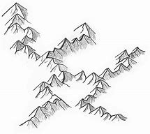 Image result for Mountain Range Drawing