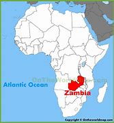 Image result for Zambia Map Africa