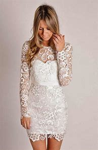 Image result for White Lace Summer Dresses