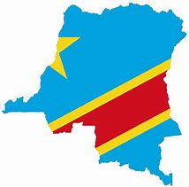 Image result for DR Congo Flag Map