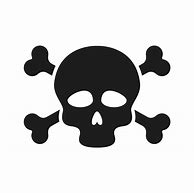 Image result for Symbol Skull and Bones Danger