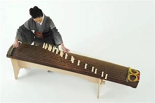 Image result for Japanese Musical Instruments Koto