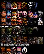 Image result for F-NaF All Characters From Every Game