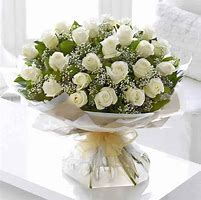 Image result for White Rose Flower Bouquet