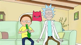 Image result for Rick and Morty Smoking Weed