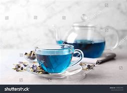 Image result for Funky Blue Tea Set Picture