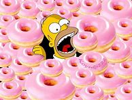 Image result for The Simpsons Donut iPhone Wallpaper