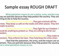 Image result for Rough Draft Image