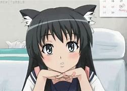 Image result for Neko Cat Girl Banner GIF