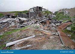 Image result for Abandoned Mine in Alaska Mountains