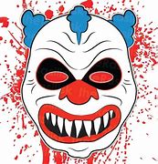 Image result for Extremely Scary Clown Mask