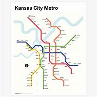 Image result for Kansas City Metro Map Poster