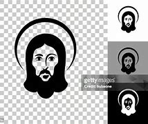 Image result for Jesus Icon Black and White