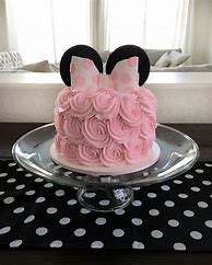 Image result for DIY Minnie Mouse Cake