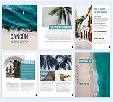 Image result for Travel Guide Book Template