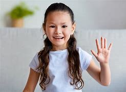 Image result for Kid Waving at Desk