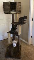 Image result for Pallet Cat Tree