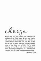 Image result for Choosing Me Quotes