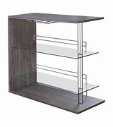 Image result for Bar with Metal Shelf