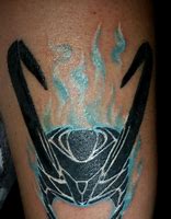 Image result for Loki Helmet Tattoo