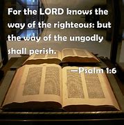 Image result for Psalm 1 6 KJV