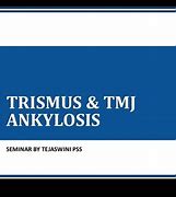 Image result for Trismus