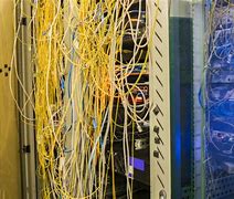 Image result for Messy Data Center Cables