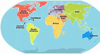 Image result for World Regional Map