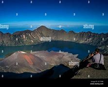 Image result for Ketinggian Gunung Rinjani