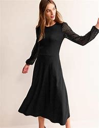 Image result for Boden Black Dress