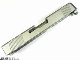 Image result for Glock 19 Stainless Slide