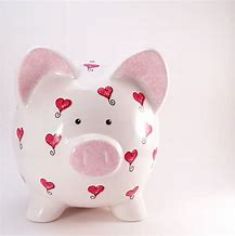 Image result for Piggy Bank with Heart