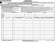 Image result for 4986 DA Form Template