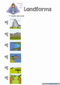 Image result for 2nd Grade Geography Landforms