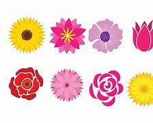 Image result for Flower Number Icon