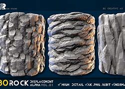 Image result for Stylized Rock Displacement Map