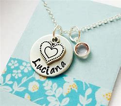 Image result for Name Necklaces for Girls