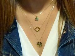 Image result for Layered Dainty Necklaces