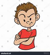 Image result for Angry Teenage Boy Arms Crossed Cartoon