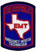 Image result for Iron On Texas EMT Patch