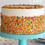 Image result for fruity pebbles cake