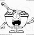 Image result for Bowl of Cereal Outline