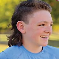 Image result for Baseball Mullet Kids