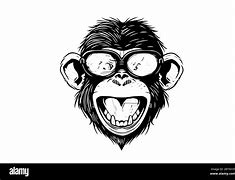 Image result for Spider Monkey with Glasses Sketch Art