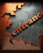 Image result for Entrance Solid Word